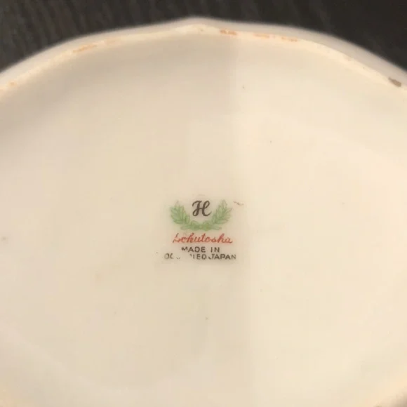 Hokutosha Small Porcelain Dish Bowl Tray - Picture 4 of 6